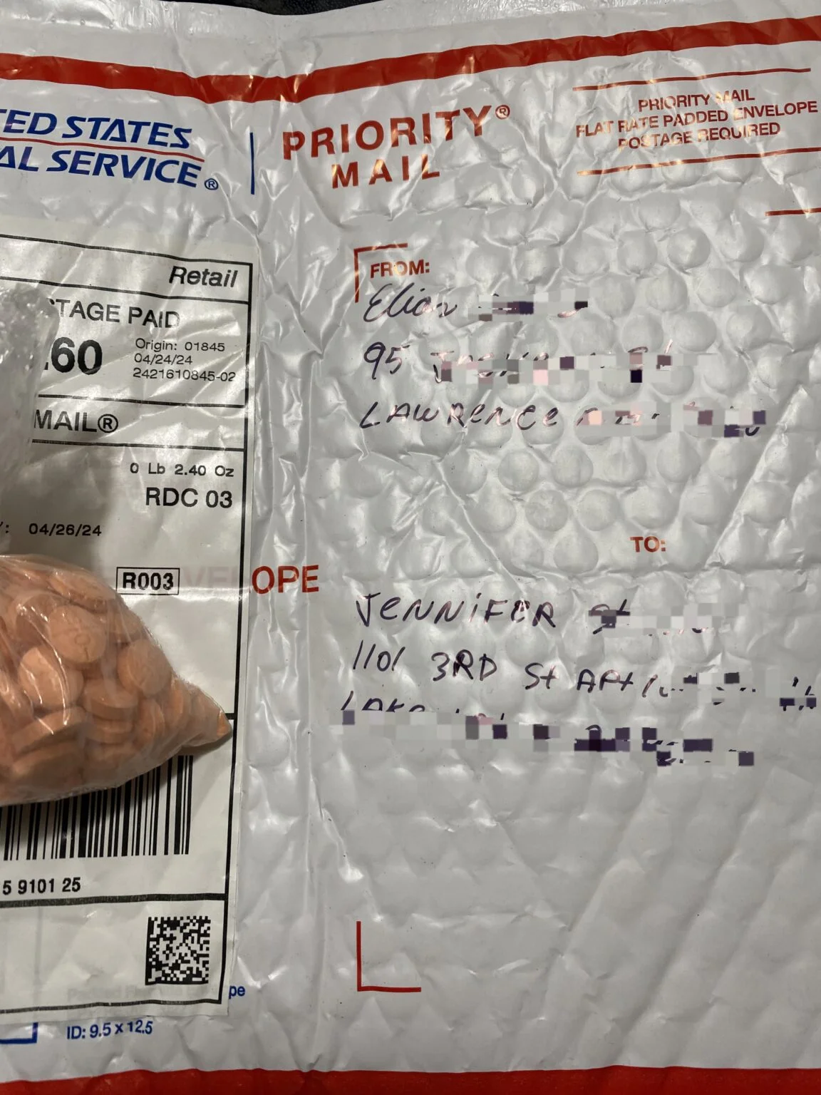 Order Delivered to Denmark
